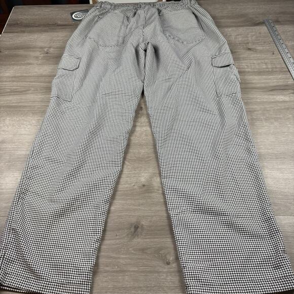 Mercer Culinary Herringbone Chef's Pants Size 1X NWT Wide Leg - Picture 15 of 15